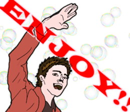 "cool !!" English idiom "Take it easy" sticker #6079727