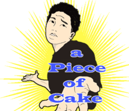 "cool !!" English idiom "Take it easy" sticker #6079731