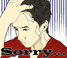 "cool !!" English idiom "Take it easy" sticker #6079735