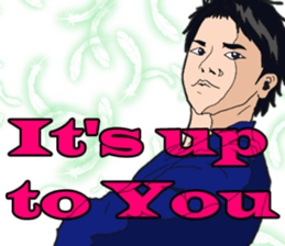 "cool !!" English idiom "Take it easy" sticker #6079738