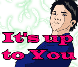 "cool !!" English idiom "Take it easy" sticker #6079738