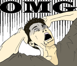 "cool !!" English idiom "Take it easy" sticker #6079739