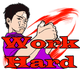 "cool !!" English idiom "Take it easy" sticker #6079748