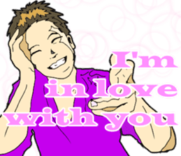 "cool !!" English idiom "Take it easy" sticker #6079751