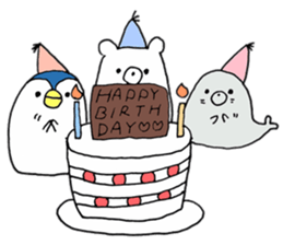 animal trio sticker 2 sticker #6079831