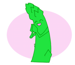 Mr.Asparagus sticker #6080392