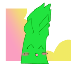 Mr.Asparagus sticker #6080393