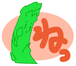 Mr.Asparagus sticker #6080394