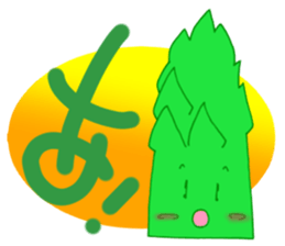 Mr.Asparagus sticker #6080397