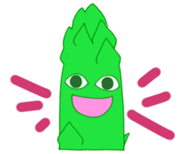 Mr.Asparagus sticker #6080398