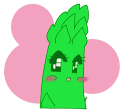 Mr.Asparagus sticker #6080401