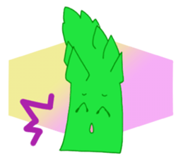 Mr.Asparagus sticker #6080402