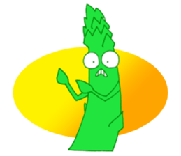 Mr.Asparagus sticker #6080407