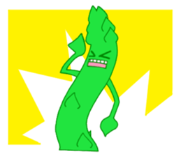 Mr.Asparagus sticker #6080408