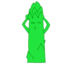 Mr.Asparagus sticker #6080410