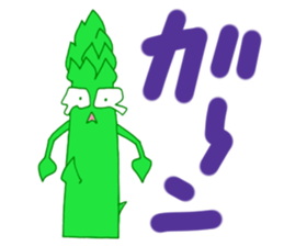 Mr.Asparagus sticker #6080415
