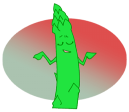 Mr.Asparagus sticker #6080419