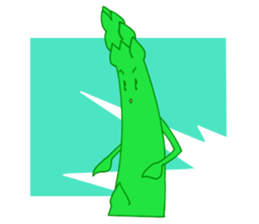 Mr.Asparagus sticker #6080423