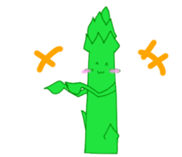 Mr.Asparagus sticker #6080426