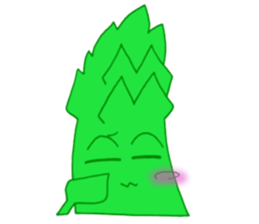 Mr.Asparagus sticker #6080431