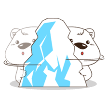 Polar Bear Snowbie sticker #6080596