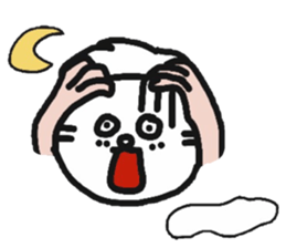 The lion that a hand is real sticker #6080832