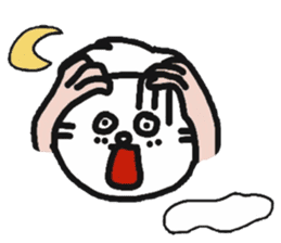 The lion that a hand is real sticker #6080832