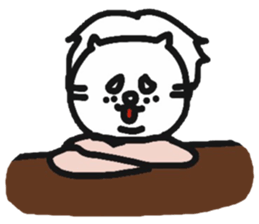 The lion that a hand is real sticker #6080841