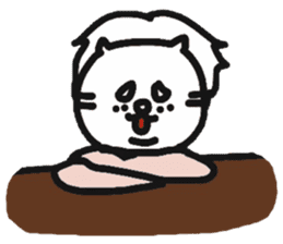 The lion that a hand is real sticker #6080841