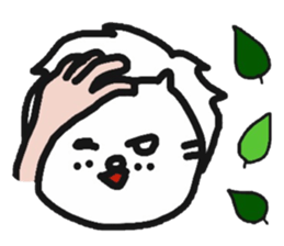 The lion that a hand is real sticker #6080842