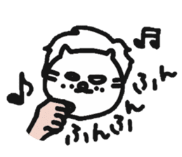 The lion that a hand is real sticker #6080844