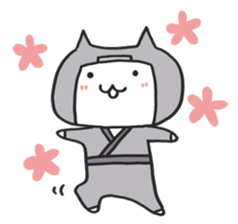 Nyantaro is Iga ninja. sticker #6080999