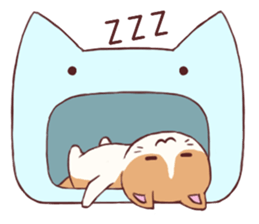 Waiting Cat sticker #6081288