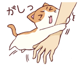 Waiting Cat sticker #6081322