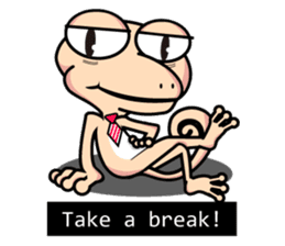 Fixed Kunbaz Gecko walking sticker #6081412