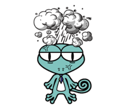 Fixed Kunbaz Gecko walking sticker #6081433