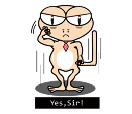 Fixed Kunbaz Gecko walking sticker #6081435