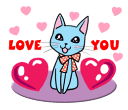 Lovely's kitty sticker #6081458