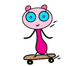 Alien AA sticker #6082001