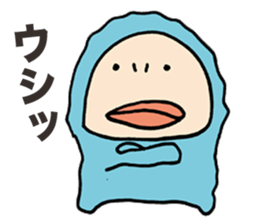 A snowman in the room generation sticker #6082049