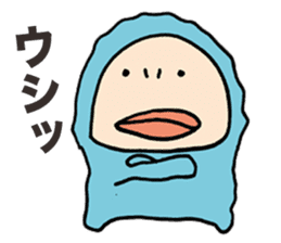 A snowman in the room generation sticker #6082049