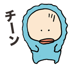 A snowman in the room generation sticker #6082053