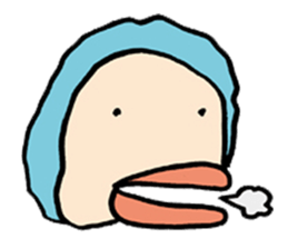 A snowman in the room generation sticker #6082059