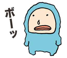 A snowman in the room generation sticker #6082062