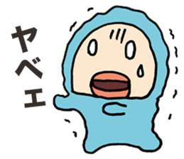 A snowman in the room generation sticker #6082067