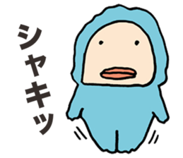 A snowman in the room generation sticker #6082069