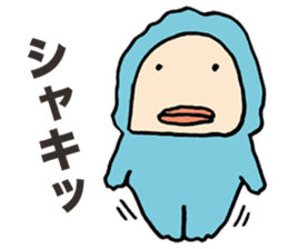 A snowman in the room generation sticker #6082069