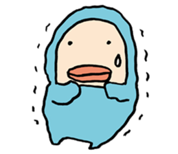 A snowman in the room generation sticker #6082070