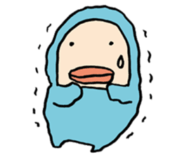 A snowman in the room generation sticker #6082070