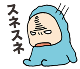 A snowman in the room generation sticker #6082072